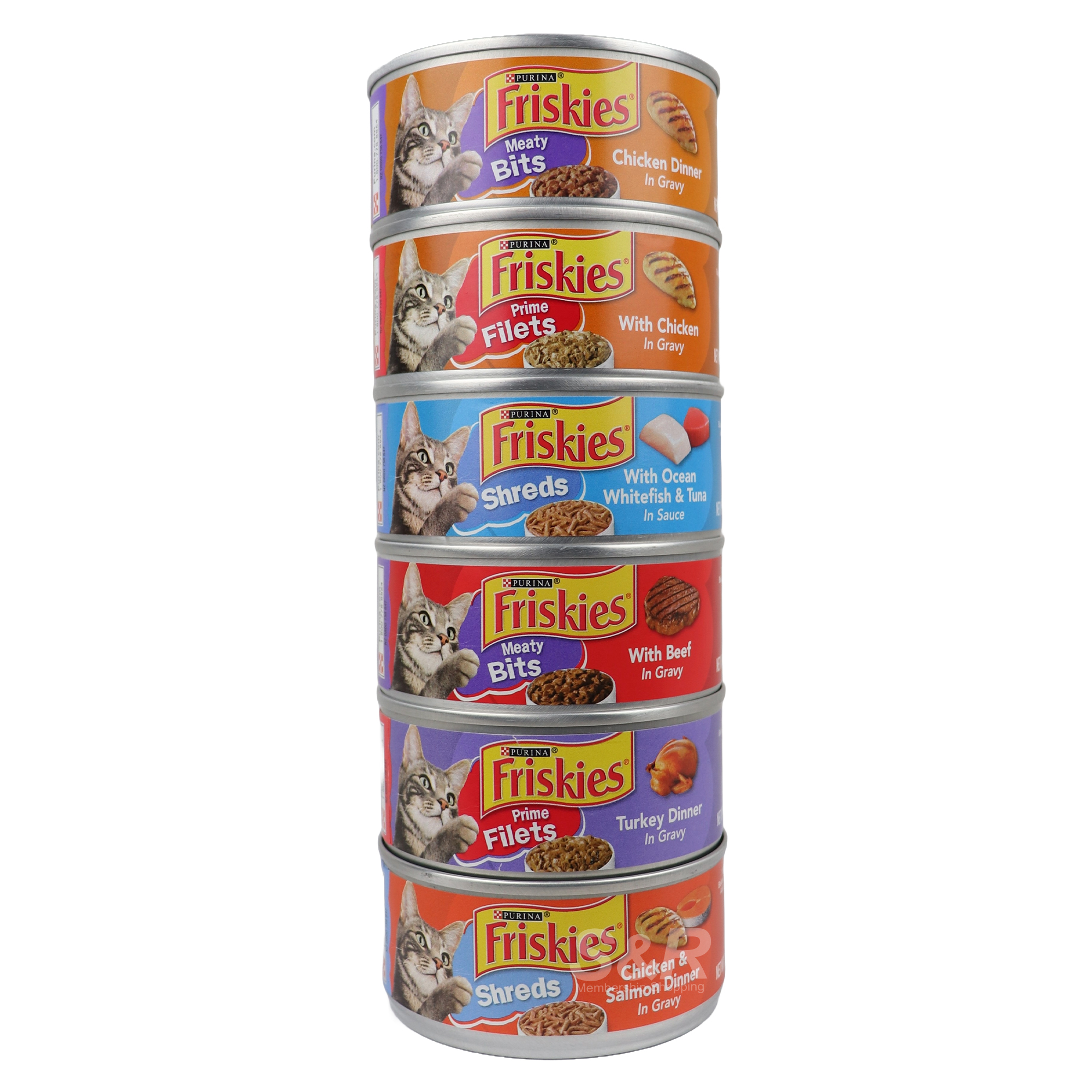 Purina Friskies Assorted Cat Food 1pc x 165g